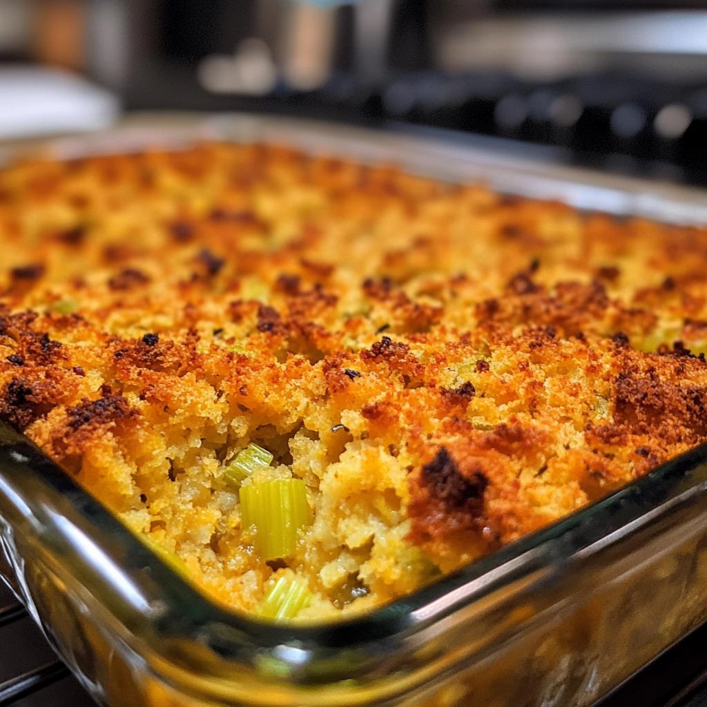 Perfect Cornbread Stuffing in 1 Hour