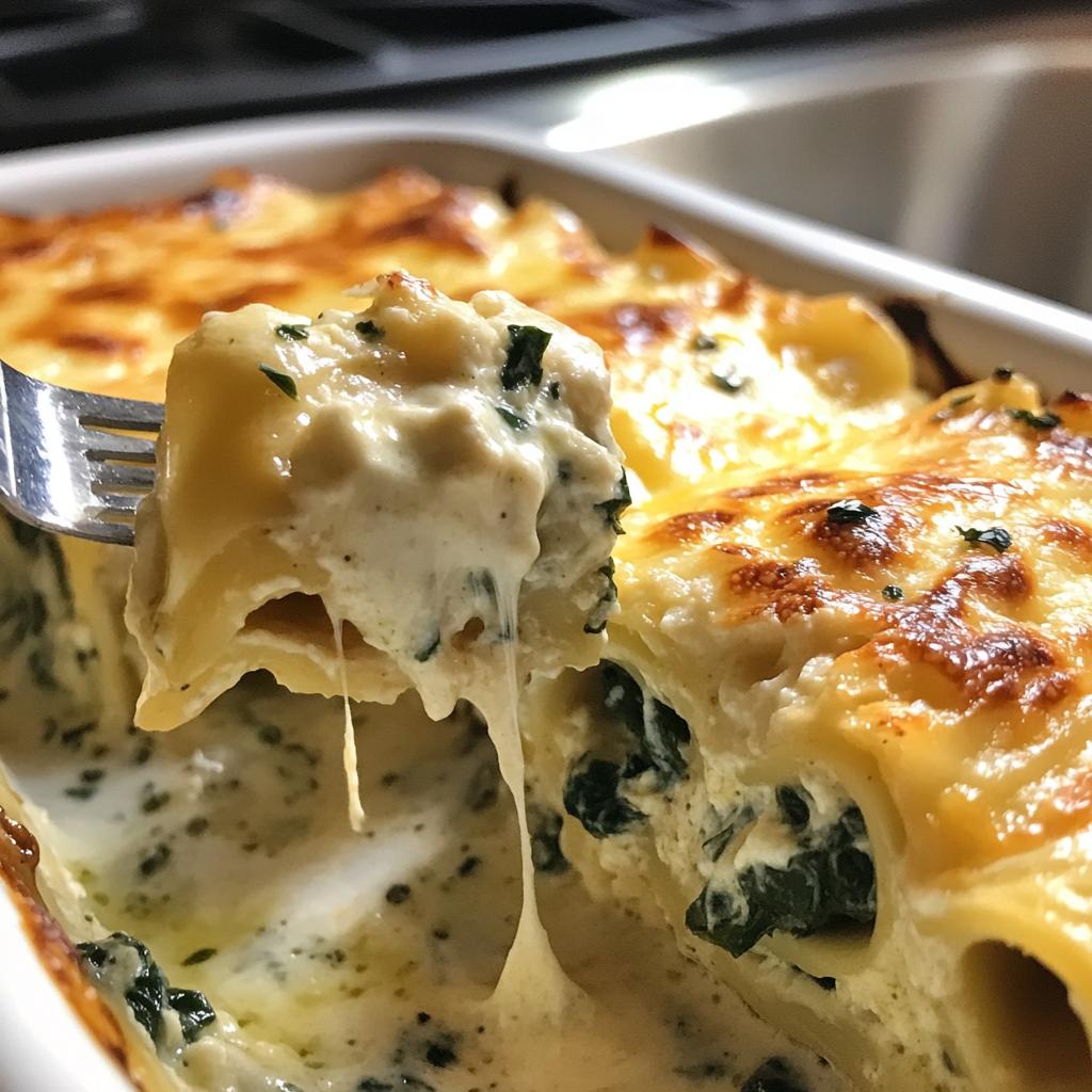 Creamy Alfredo Lasagna Roll-Ups in 45 Minutes