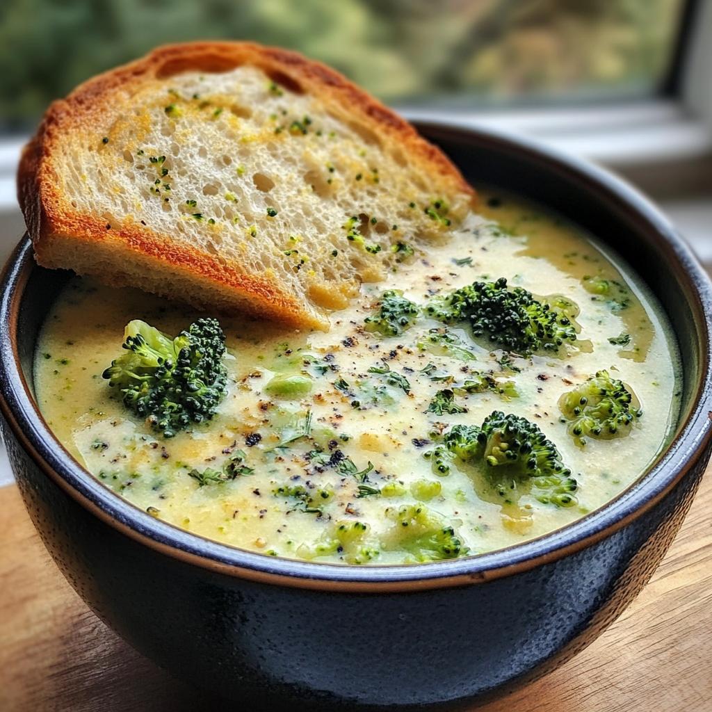 Creamy Broccoli Cheddar Soup Recipe in 30 Min