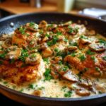 Creamy Chicken and Mushroom Skillet
