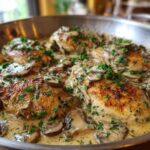 Creamy Mushroom Chicken Skillet