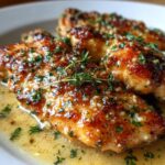 Creamy Parmesan Chicken in Garlic Butter Sauce