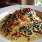 Creamy Tuscan Chicken with Spinach and Sun-Dried Tomatoes