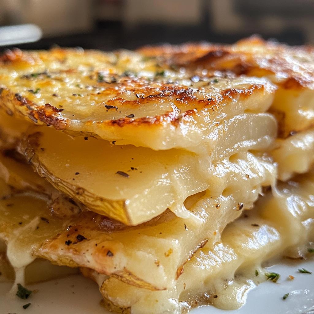 Crispy Parmesan Gruyere Potatoes: 6-Star Cheesy Perfection