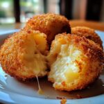 Crispy Potato Cheese Croquettes