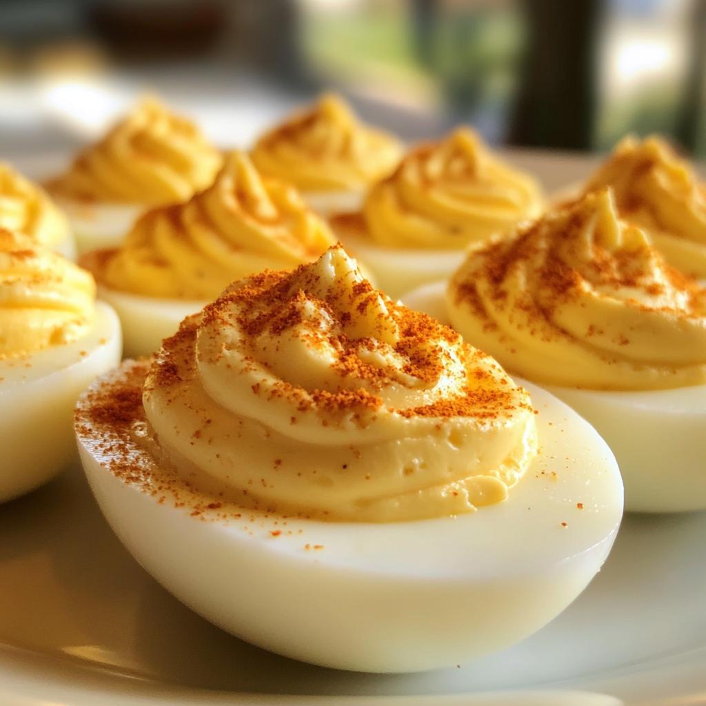 Deviled eggs thanksgiving appetizers