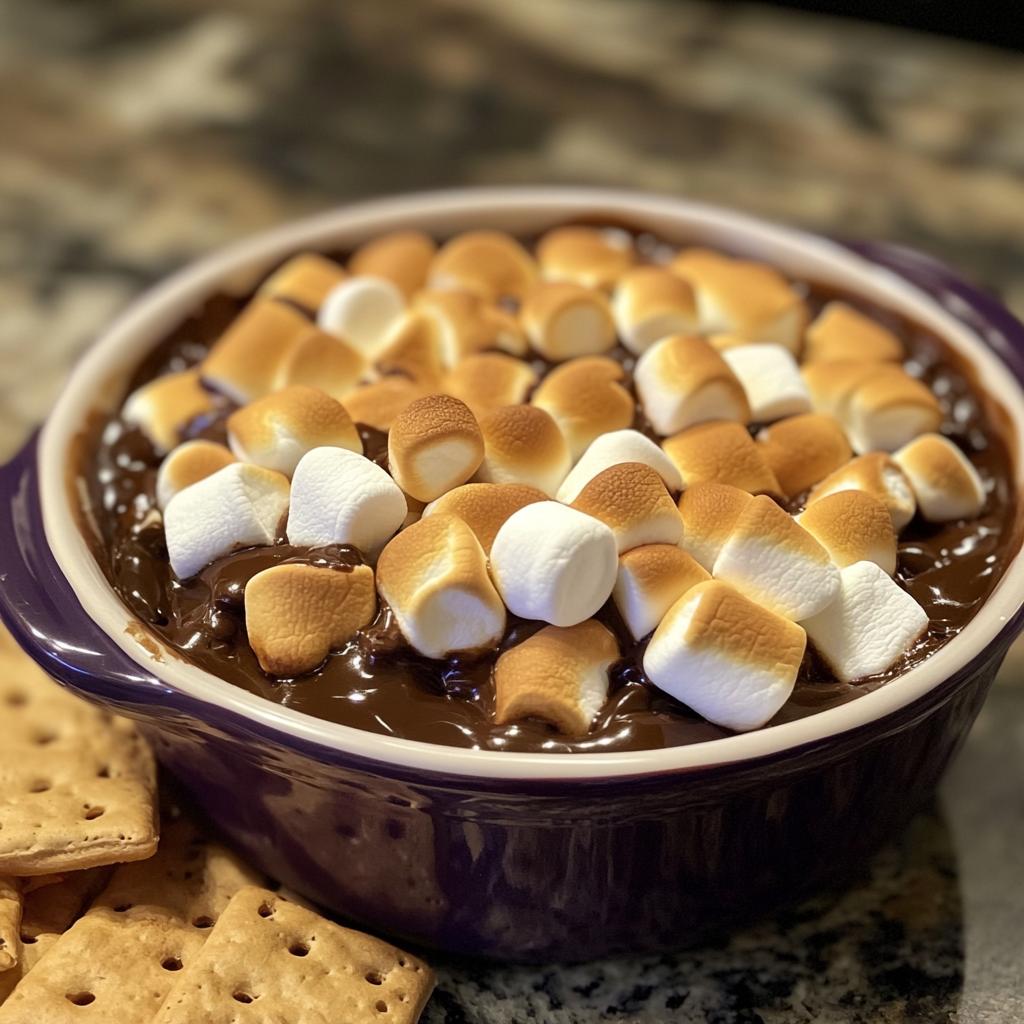 Easy Five-Minute S’mores Dip