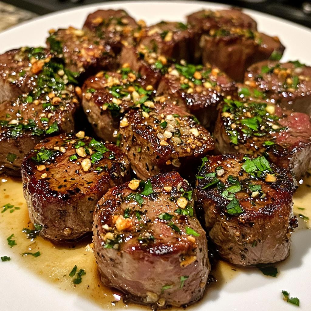 Garlic Butter Steak Bites