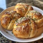 Garlic Parmesan Knots