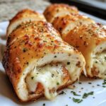 Garlic cheese chicken rolls
