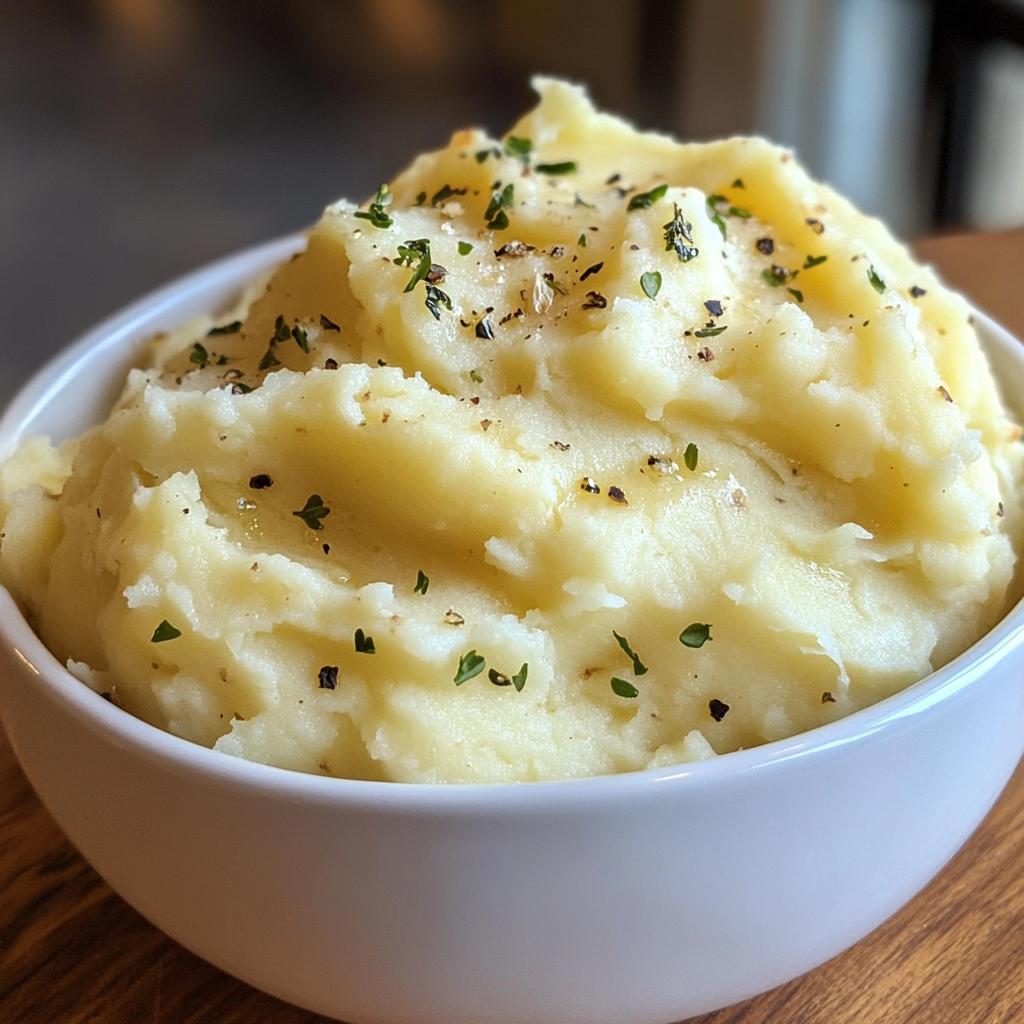 Best 4-Ingredient Garlic Mashed Potatoes Thanksgiving