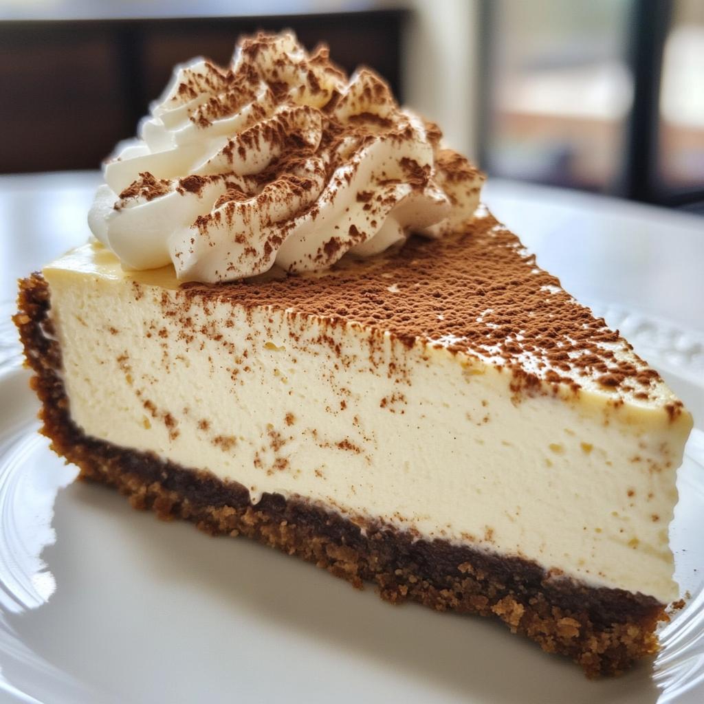 Gingerbread Cheesecake with whipped cream