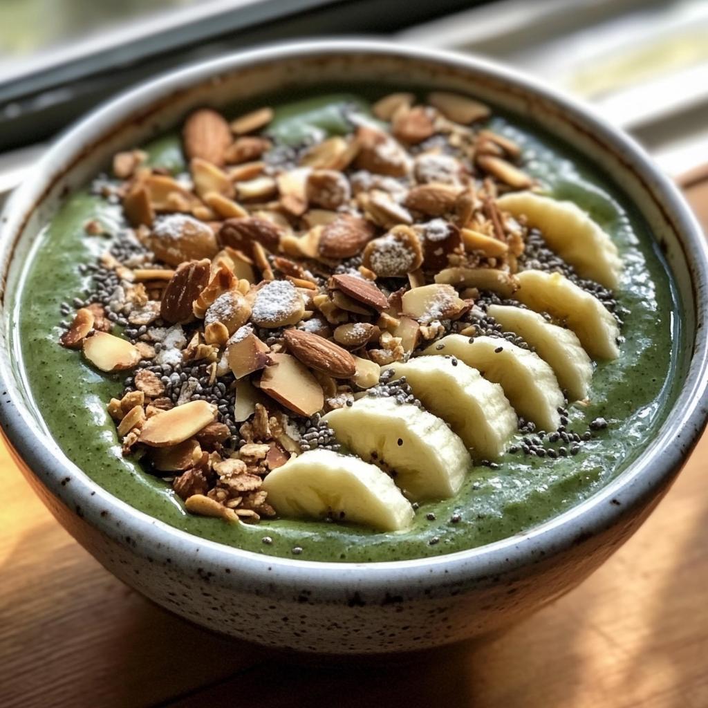 5-Minute Green Detox Smoothie Bowl Magic