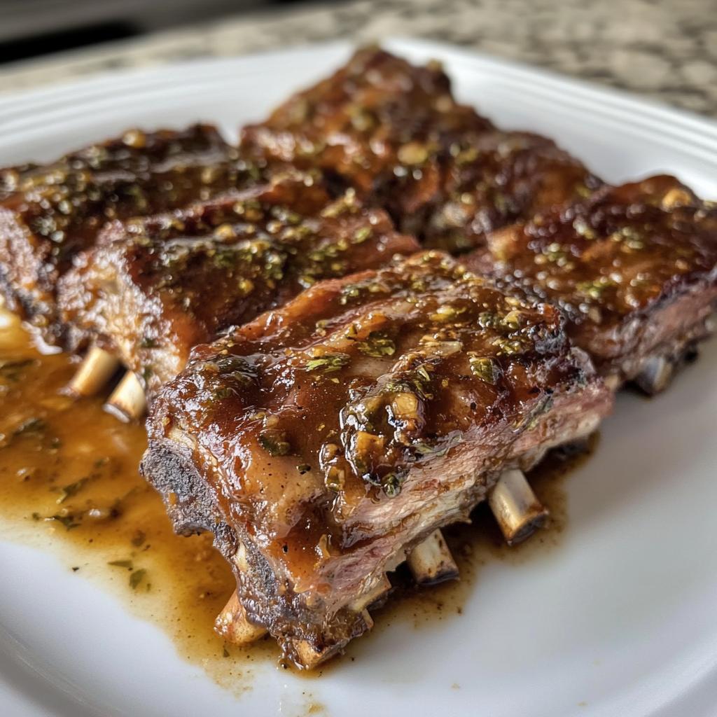 Herb Braised Beef Spare Ribs