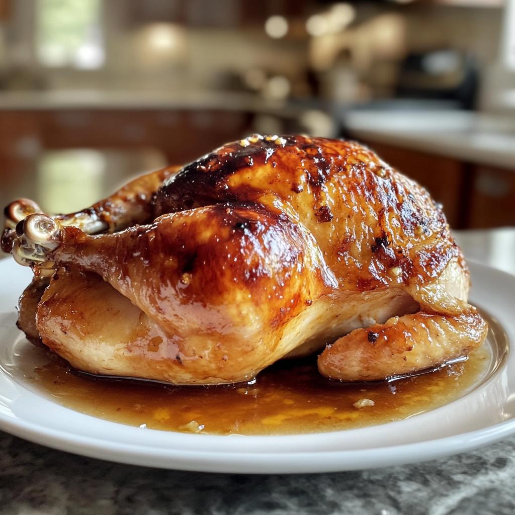 Honey Garlic Roasted Chicken