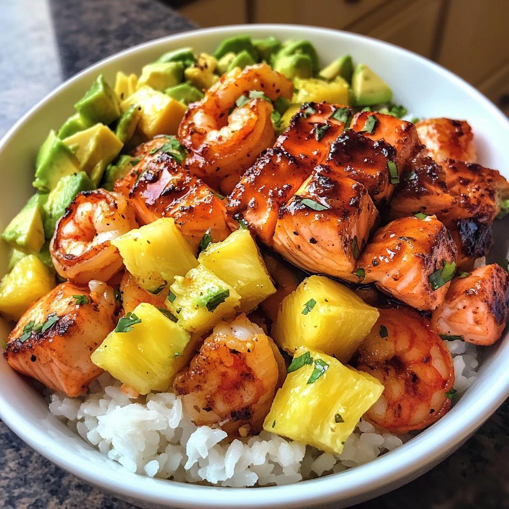Honey Sriracha Salmon Bowl in 30 Minutes