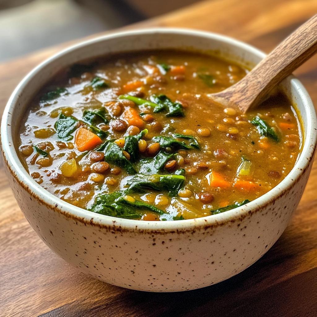 Lentil and spinach soup recipes