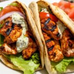 Mediterranean Chicken Gyros with Creamy Tzatziki