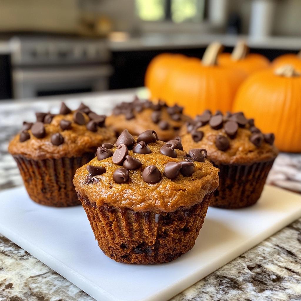 25-Minute Mini Pumpkin Chocolate Chip Muffins Bliss