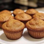 Mini spiced pumpkin muffins