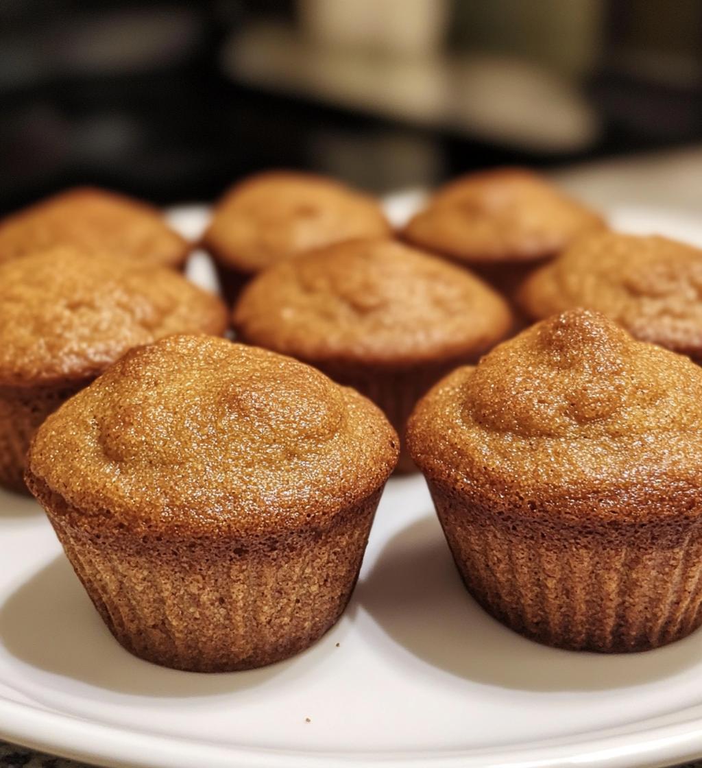 Mini spiced pumpkin muffins