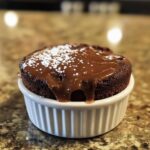 Molten Caramel Lava Cake