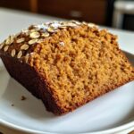 Oatmeal pumpkin bread