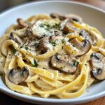 One-Pot Creamy Mushroom Pasta