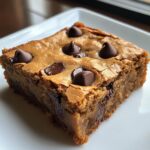 Peanut Butter Chocolate Chip Blondies