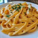 Pumpkin Alfredo Pasta