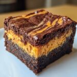 Pumpkin Cheesecake Brownies