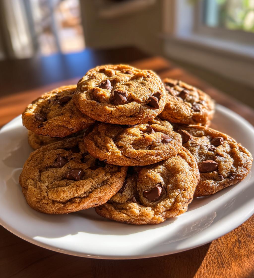 Pumpkin Chocolate Chip Cookies