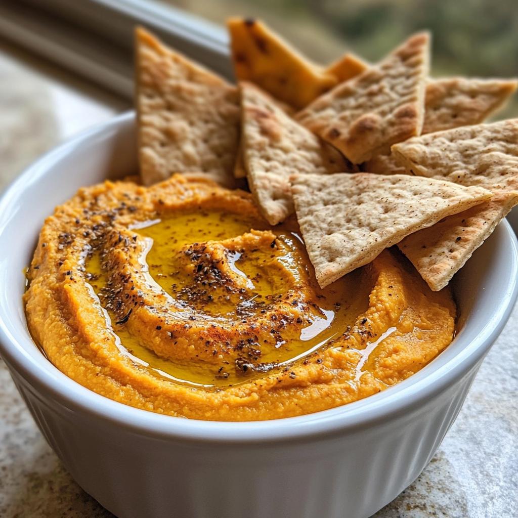 20-Minute Pumpkin Hummus You’ll Devour Now