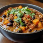 Pumpkin and Sweet Potato Chili