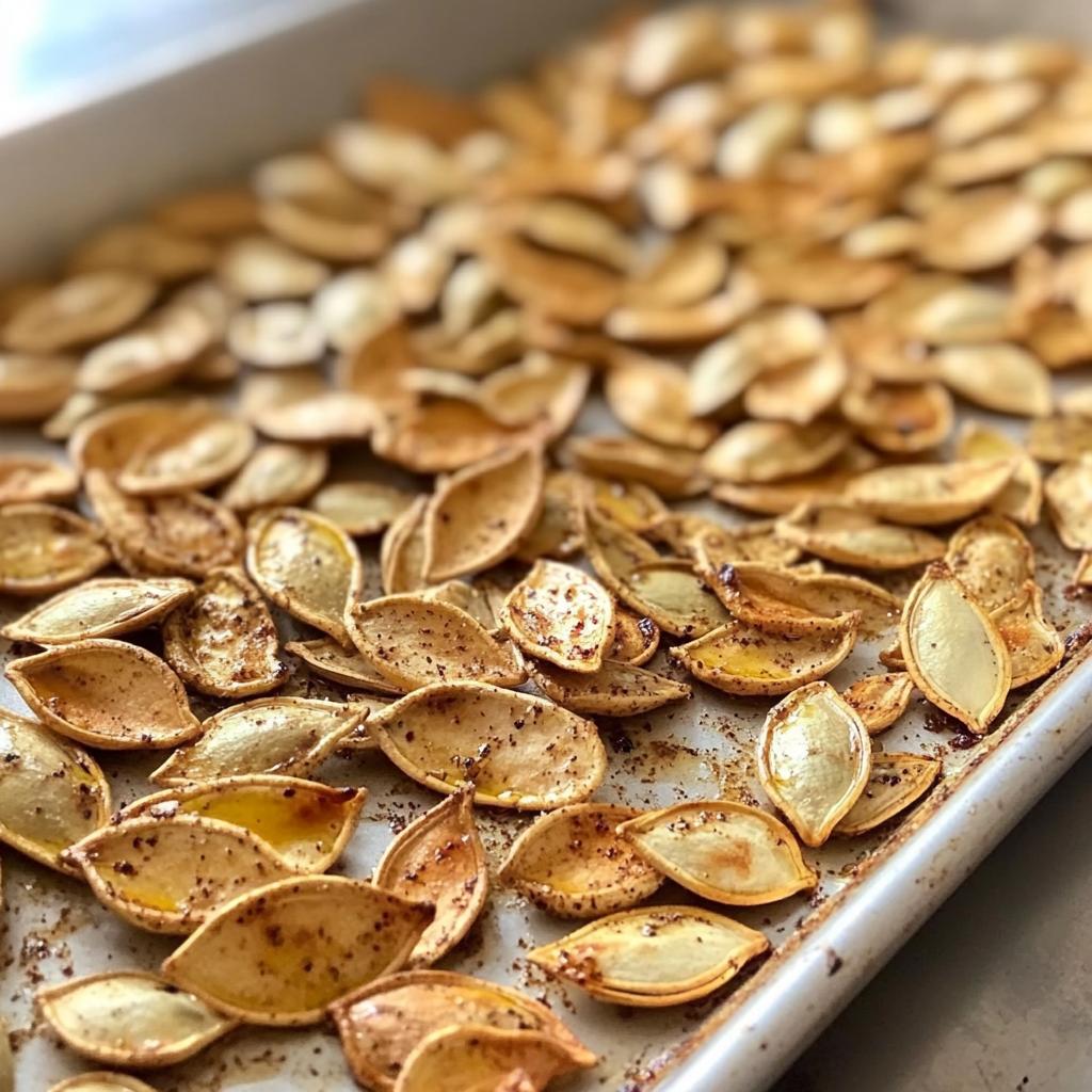 Crunchy Roasted Pumpkin Seeds in 3 Easy Steps