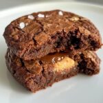 Salted Caramel Brownie Cookies