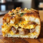 Sausage Egg and Cheese Breakfast Casserole