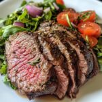 Slow-Cooked Tuscan-Style Roast Beef with Italian Green Salad