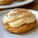 Soft Pumpkin Cookies with Cream Cheese Frosting