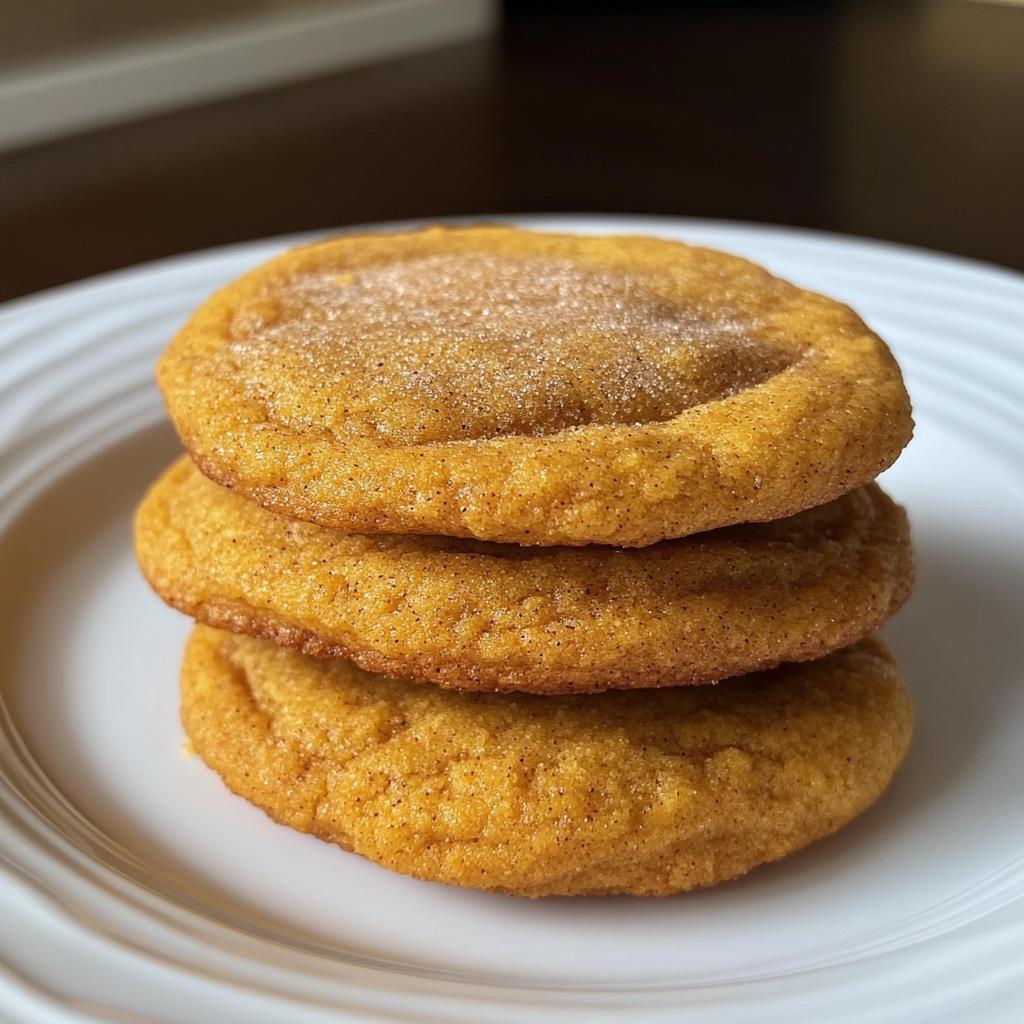 Soft Pumpkin Spice Cookies