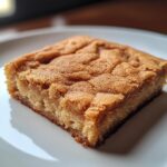 Soft Snickerdoodle Blondies