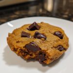 Soft pumpkin chocolate chip cookies