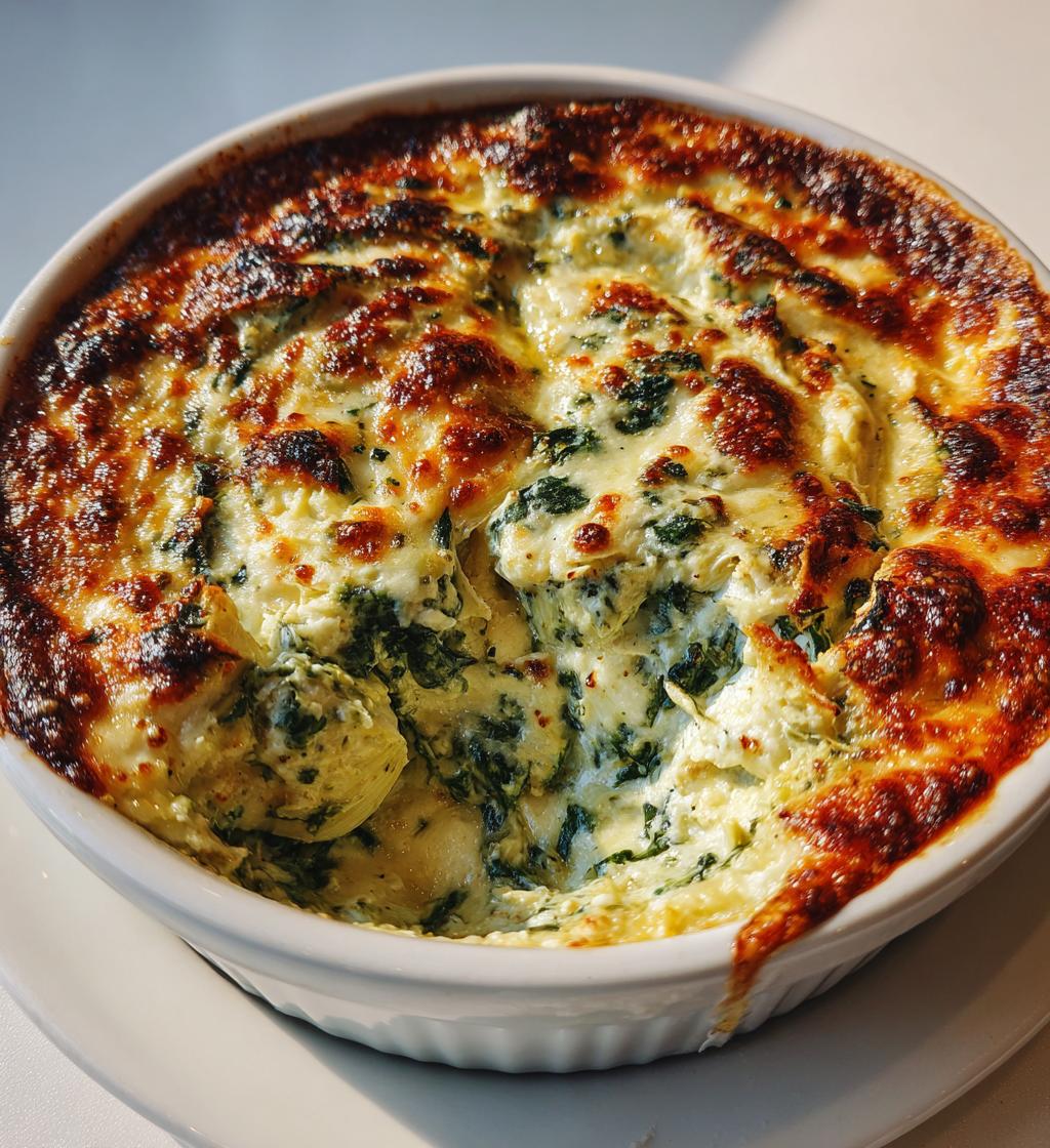 3-Ingredient Spinach and Artichoke Dip Magic