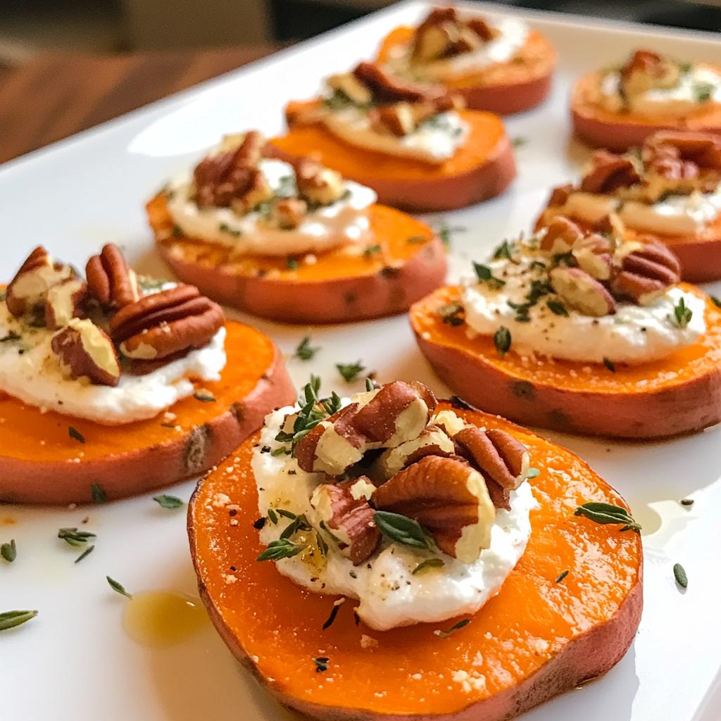 Sweet Potato Crostini: 5-Ingredient Fall Magic!