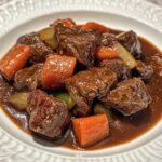 Tenderly Braised Beef in Aromatic Italian Sauce
