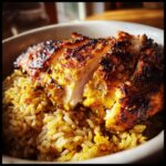 Turmeric Chicken with Brown Rice