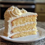 Vanilla Birthday Cake with Whipped Buttercream