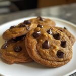 Vegan Pumpkin Chocolate Chip Cookies