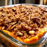 Vegan sweet potato casserole
