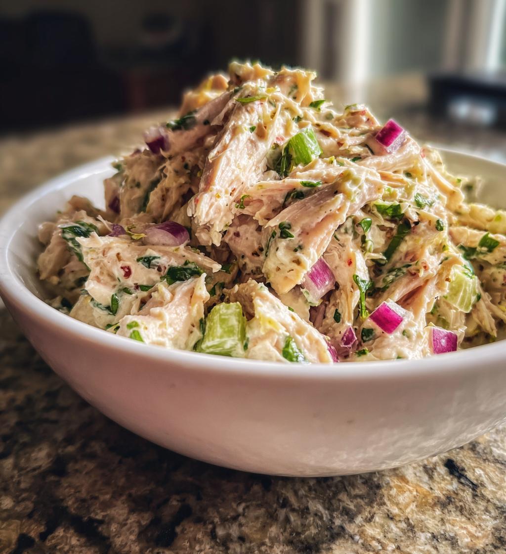 2-Ingredient Chicken Salad So Good You’ll Obsess